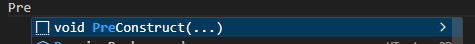 Typing a function name inside the Angelscript class in VSCode will give you autocompletion prompts to save time!